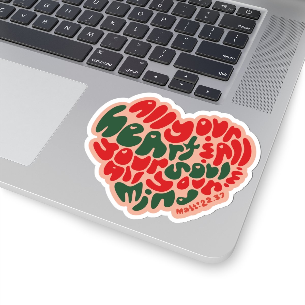 Heart Soul And Mind (Peach) Die Cut Stickers - Image 11