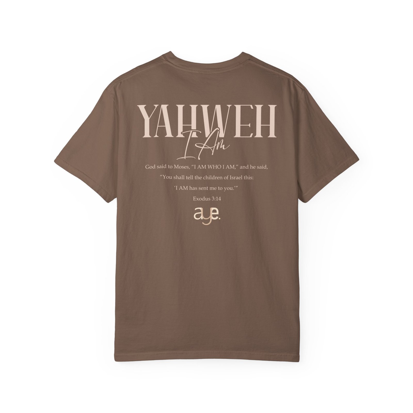 Yahweh - Unisex Garment-Dyed T-shirt - Image 16