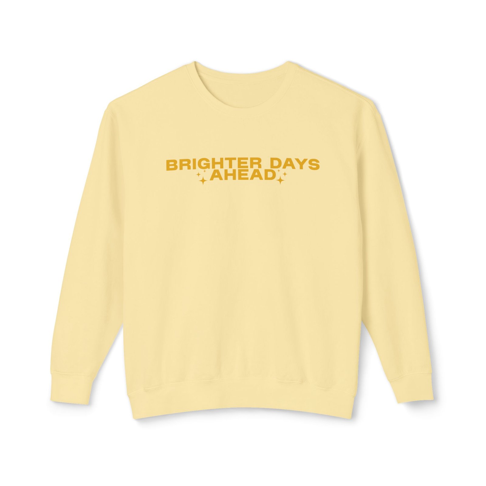 Brighter Days Ahead - Unisex Lightweight Crewneck Sweatshirt - Image 9
