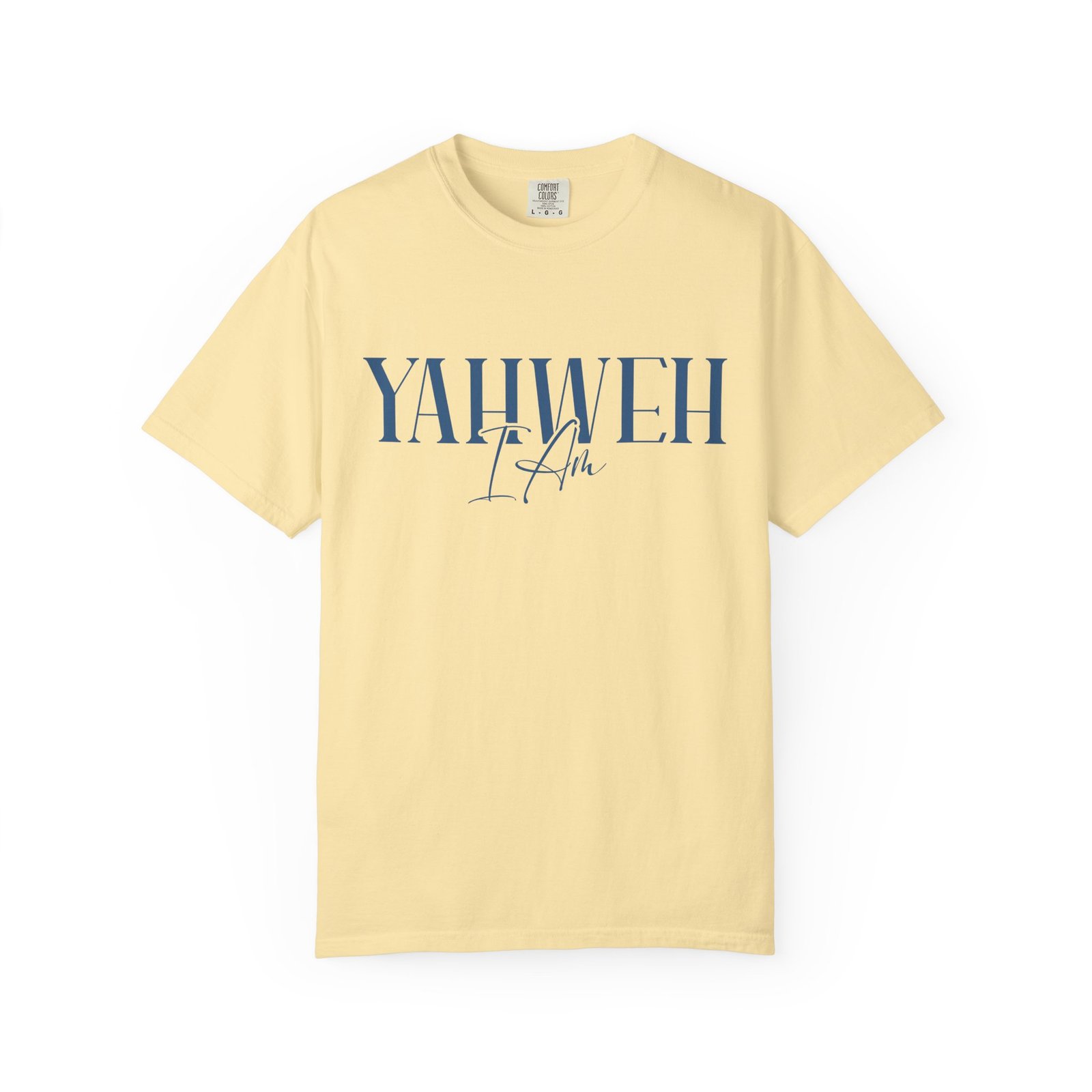 Yahweh - Unisex Garment-Dyed T-shirt - Image 4