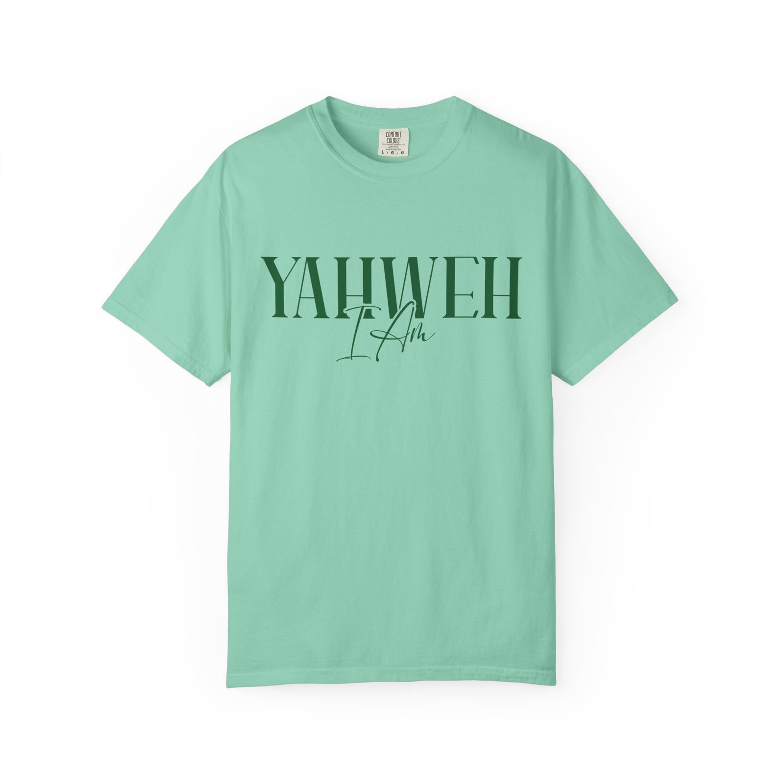 Yahweh - Unisex Garment-Dyed T-shirt - Image 11