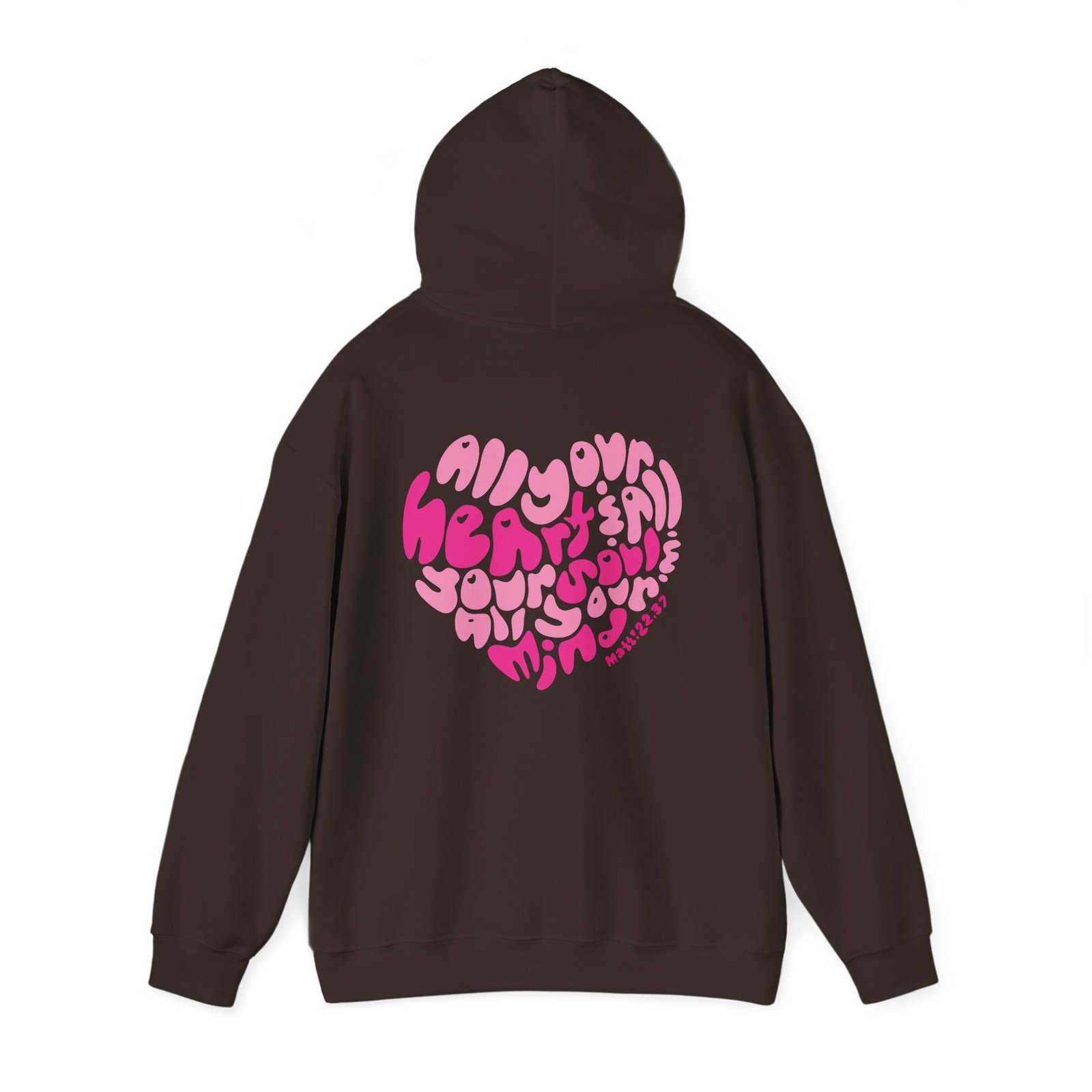 Heart Soul And Mind Pullover Hooded Sweatshirt (2-Sided) - Image 9