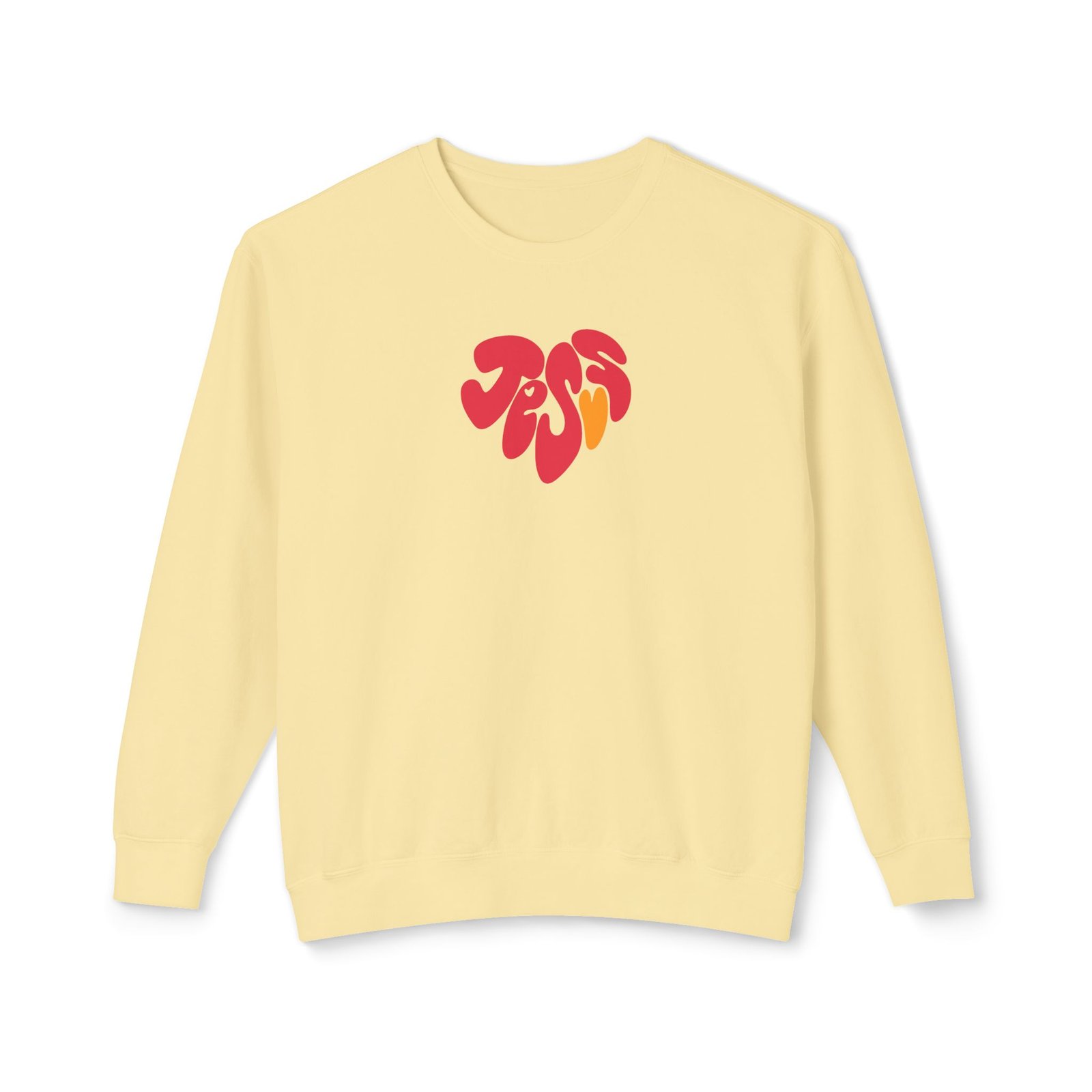 Heart Soul And Mind Unisex Lightweight Crewneck Sweatshirt - Image 2