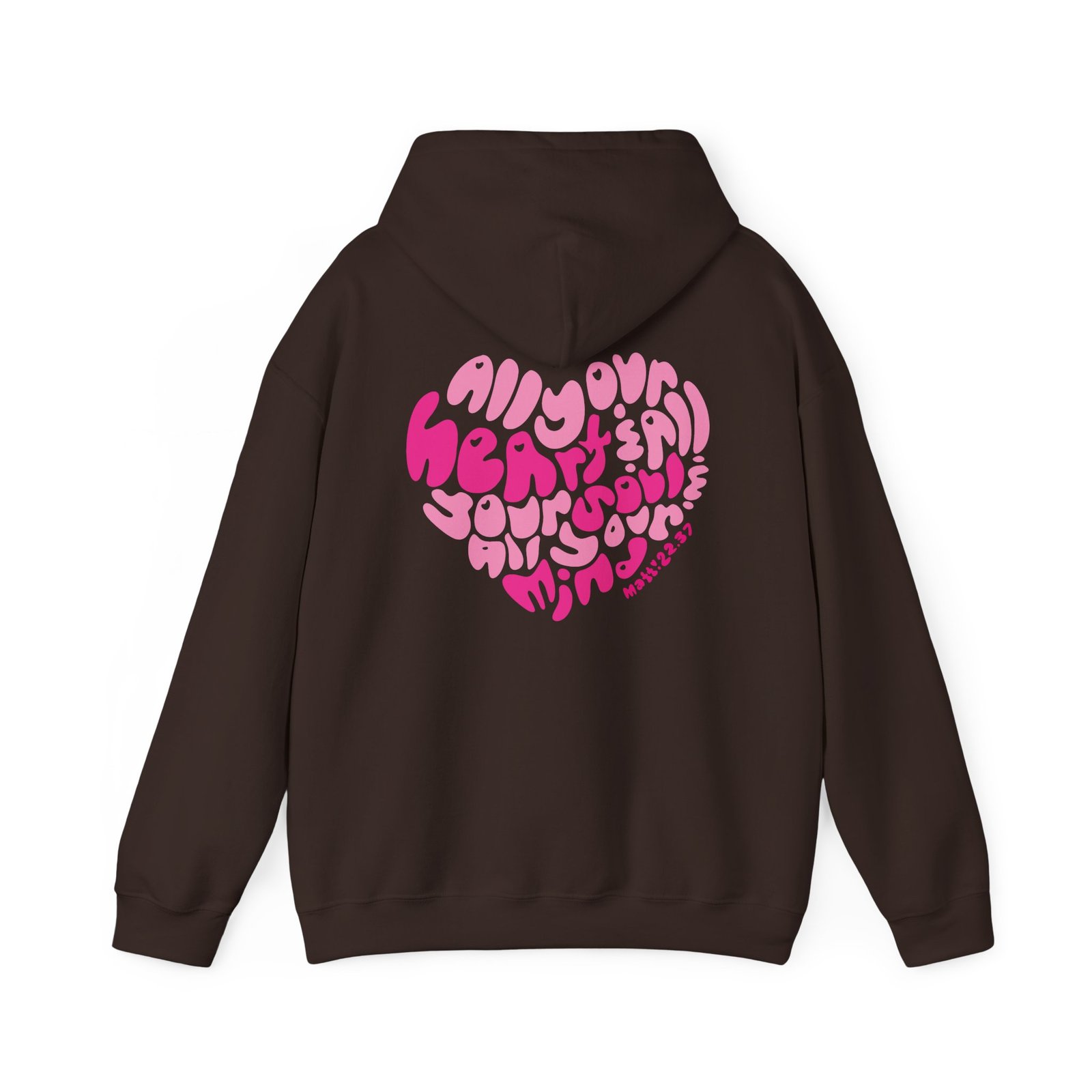 Heart Soul And Mind Pullover Hooded Sweatshirt (2-Sided) - Image 8