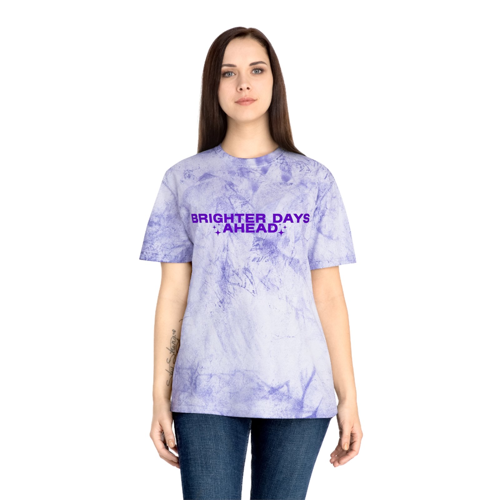 Better Days Ahead - Unisex Color Blast T-Shirt - Image 8