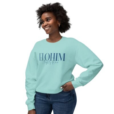 Elohim – Unisex Lightweight Crewneck Sweatshirt