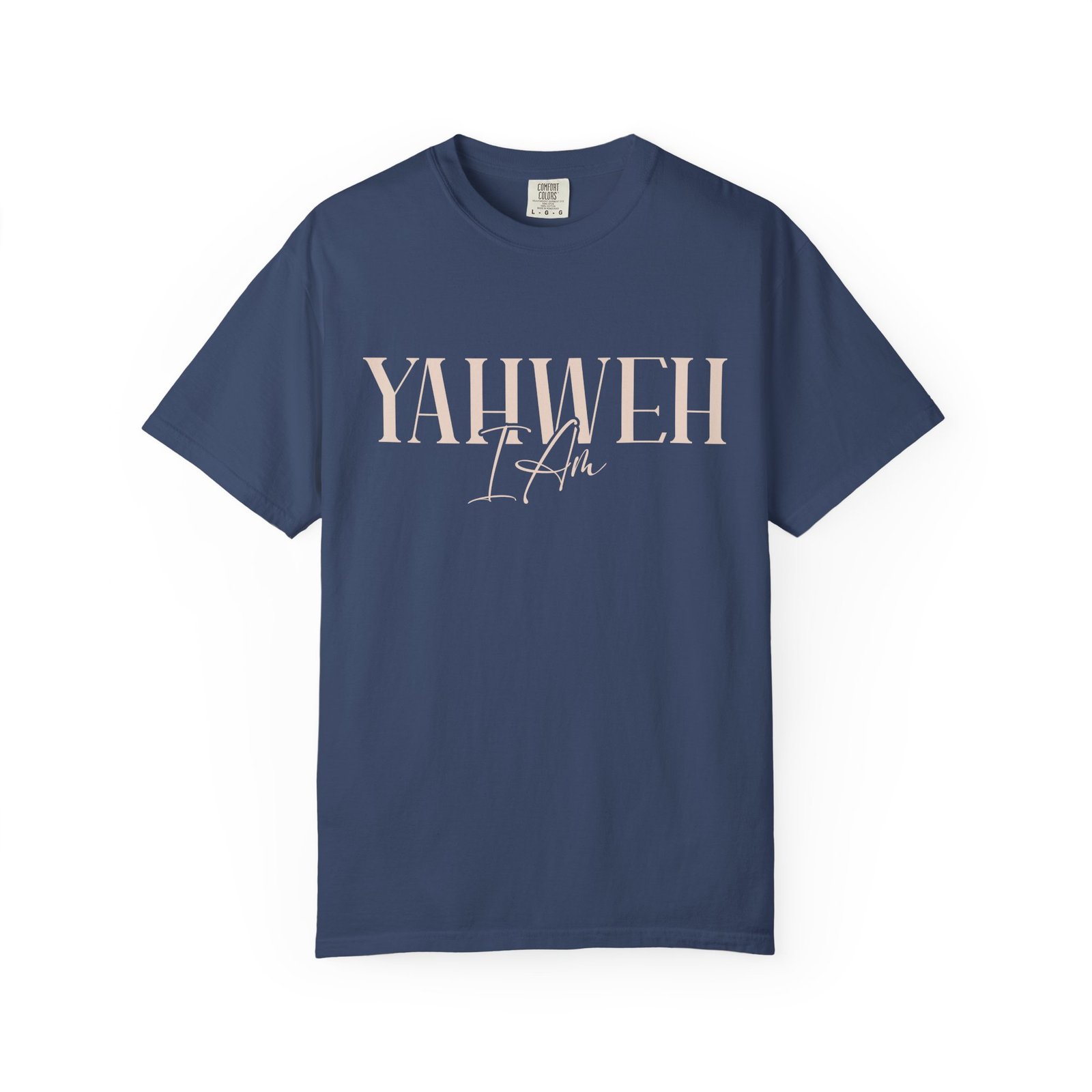 Yahweh - Unisex Garment-Dyed T-shirt - Image 2