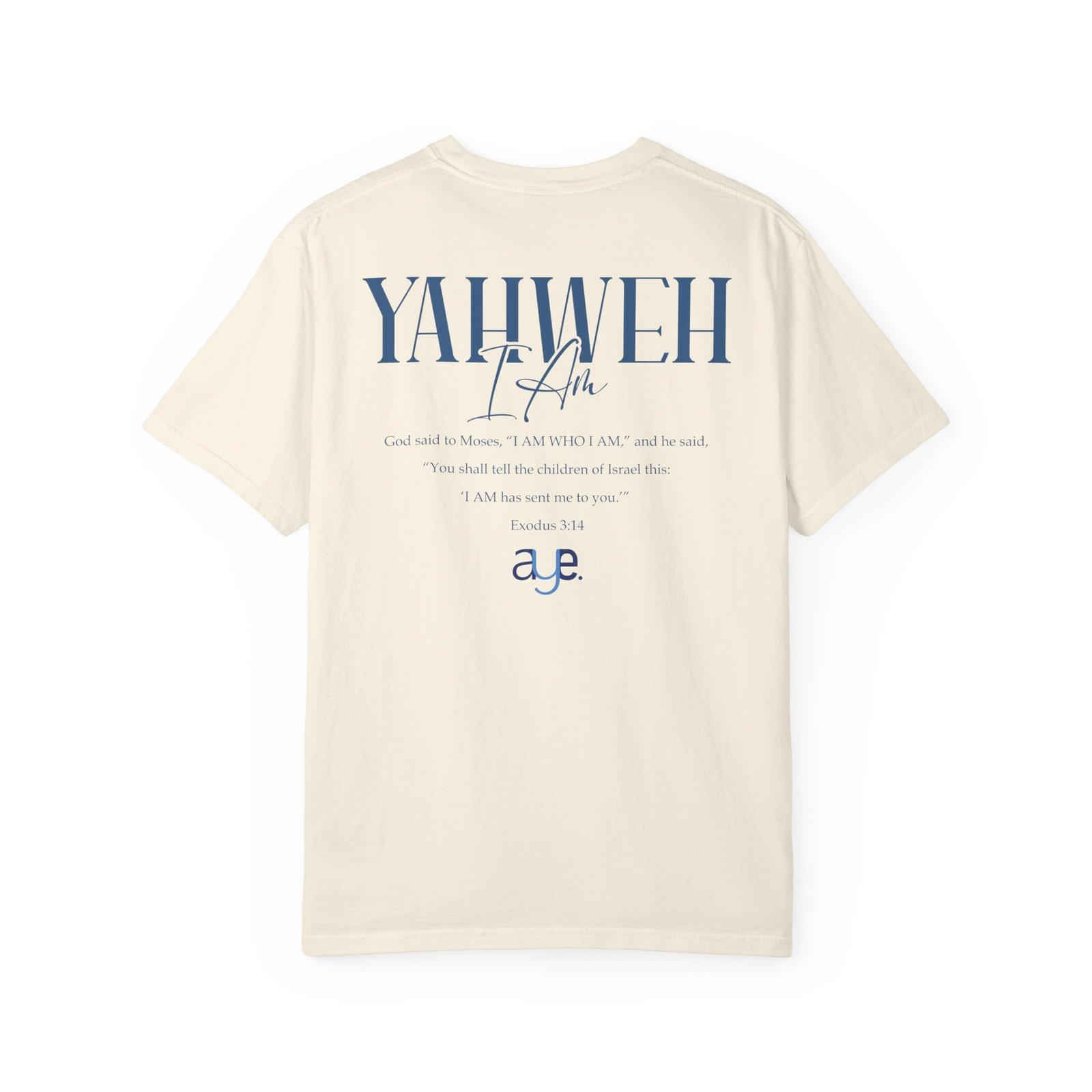 Yahweh - Unisex Garment-Dyed T-shirt - Image 8