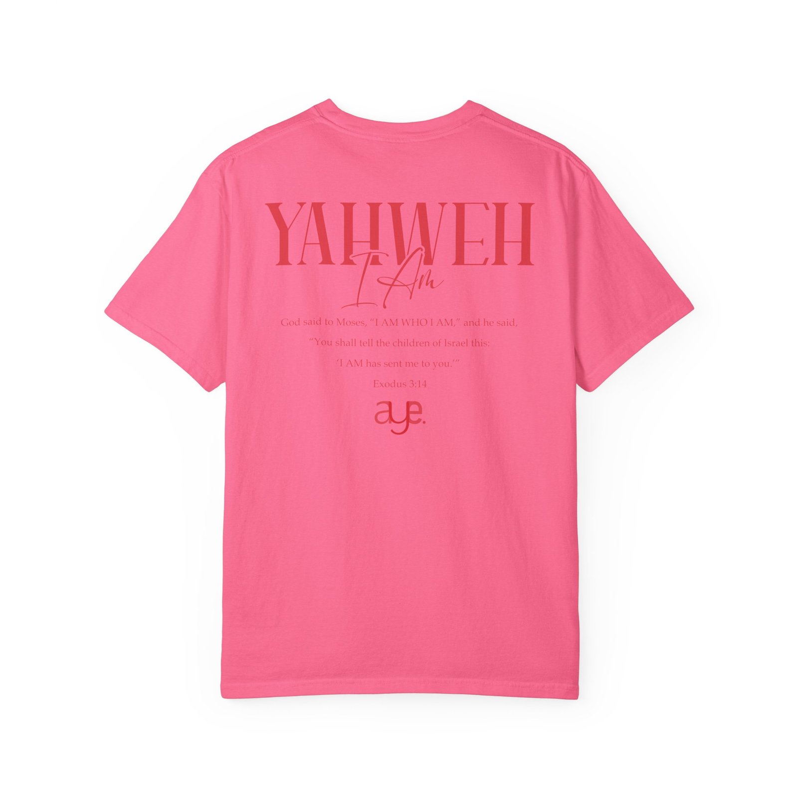 Yahweh - Unisex Garment-Dyed T-shirt - Image 14