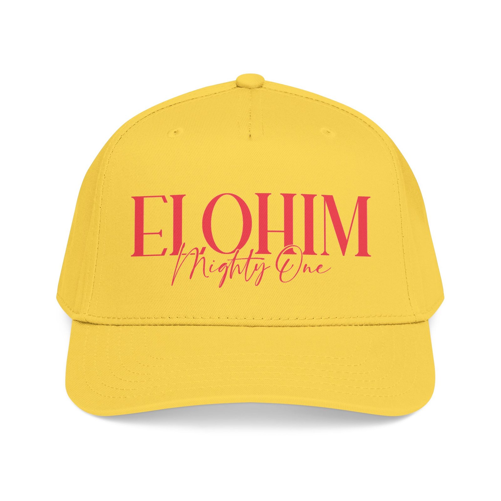 Elohim - Printed Mid Profile Baseball Cap - Image 3