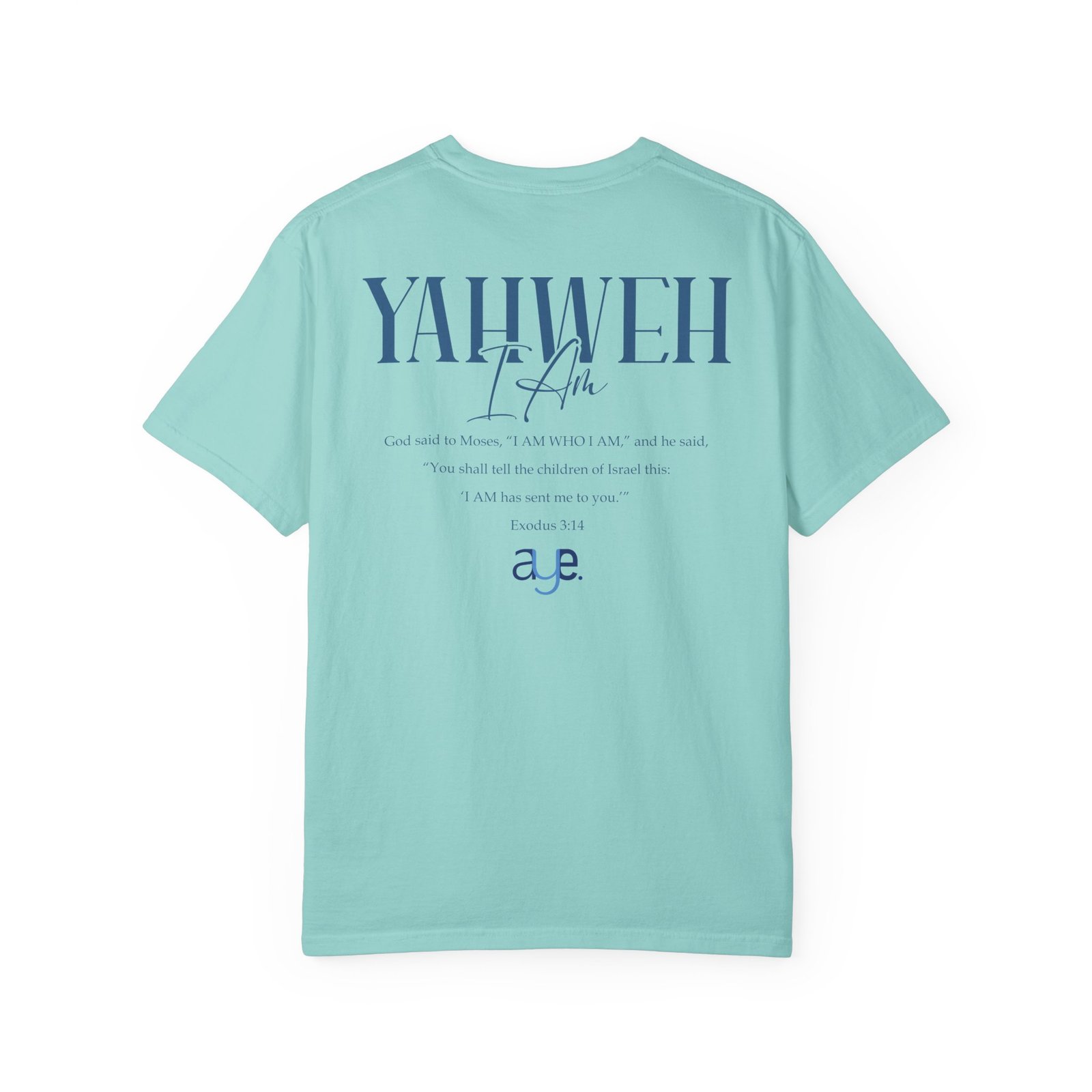Yahweh - Unisex Garment-Dyed T-shirt - Image 7