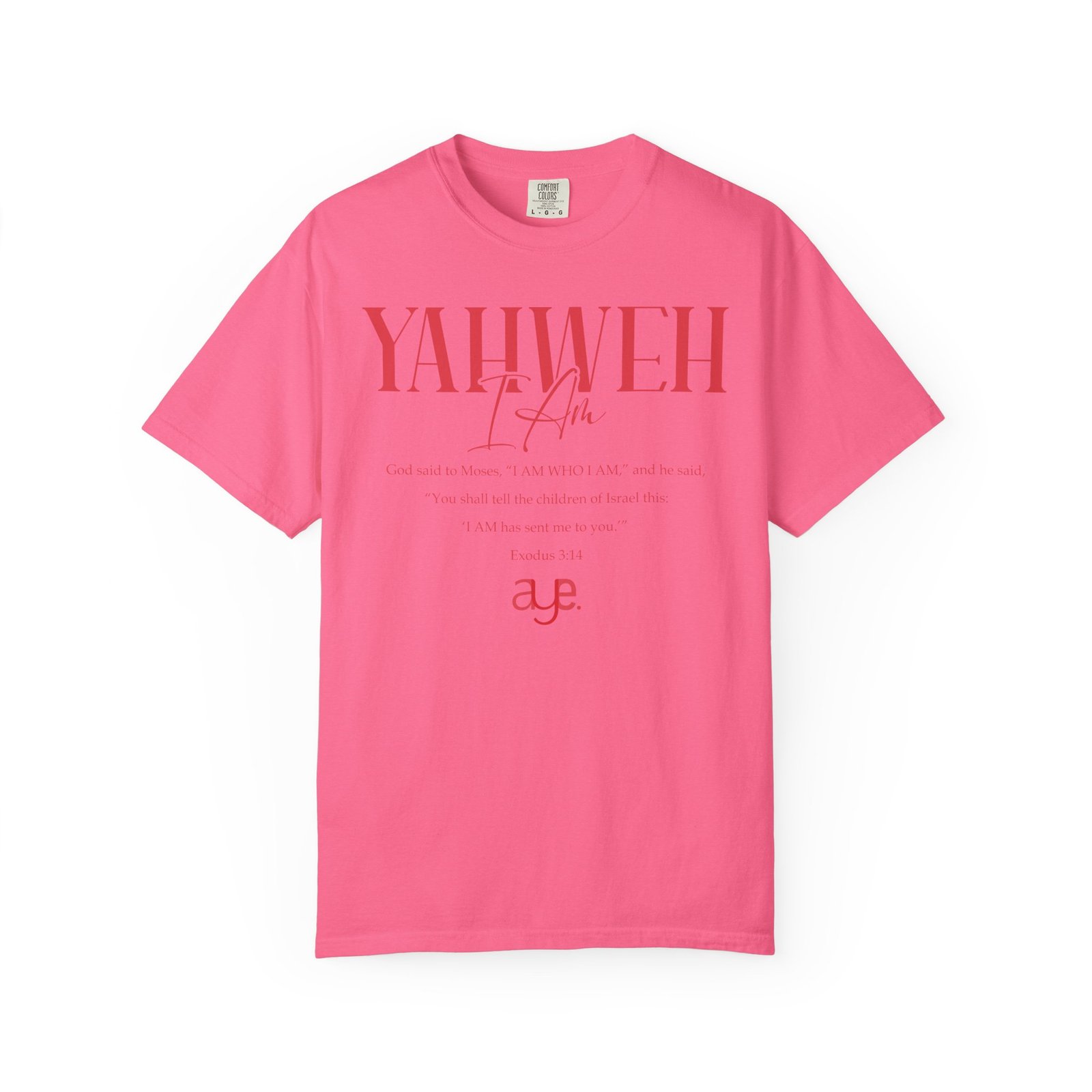 Yahweh - Unisex Garment-Dyed T-shirt - Image 13