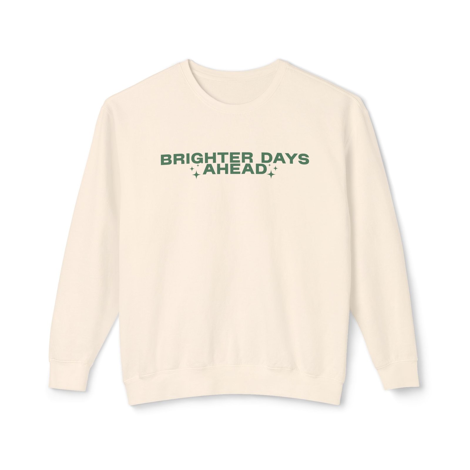 Brighter Days Ahead - Unisex Lightweight Crewneck Sweatshirt - Image 2