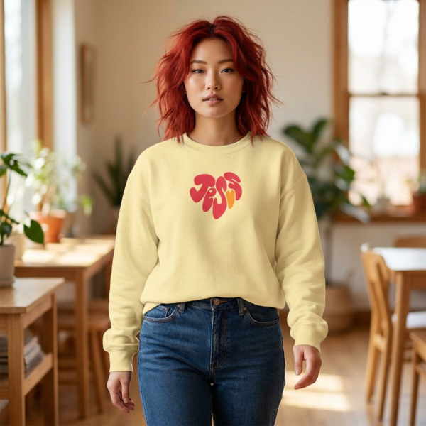 Heart Soul And Mind Unisex Lightweight Crewneck Sweatshirt