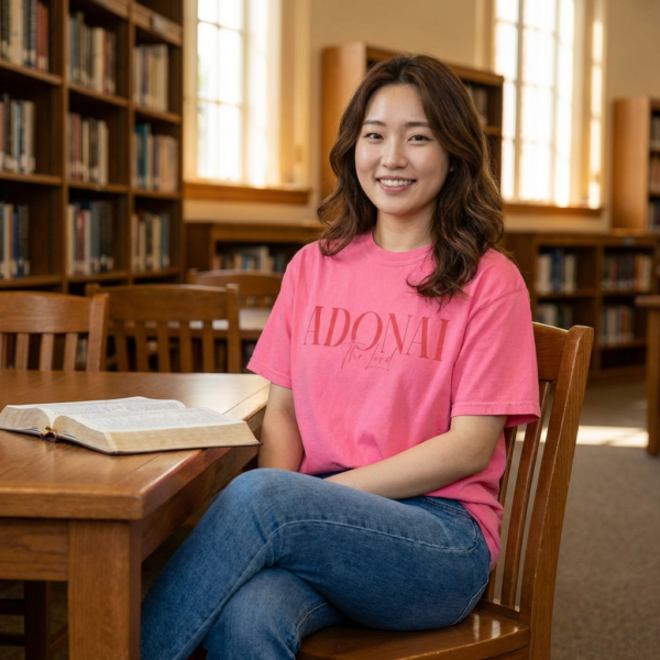 Adonai - Unisex Garment-Dyed T-shirt
