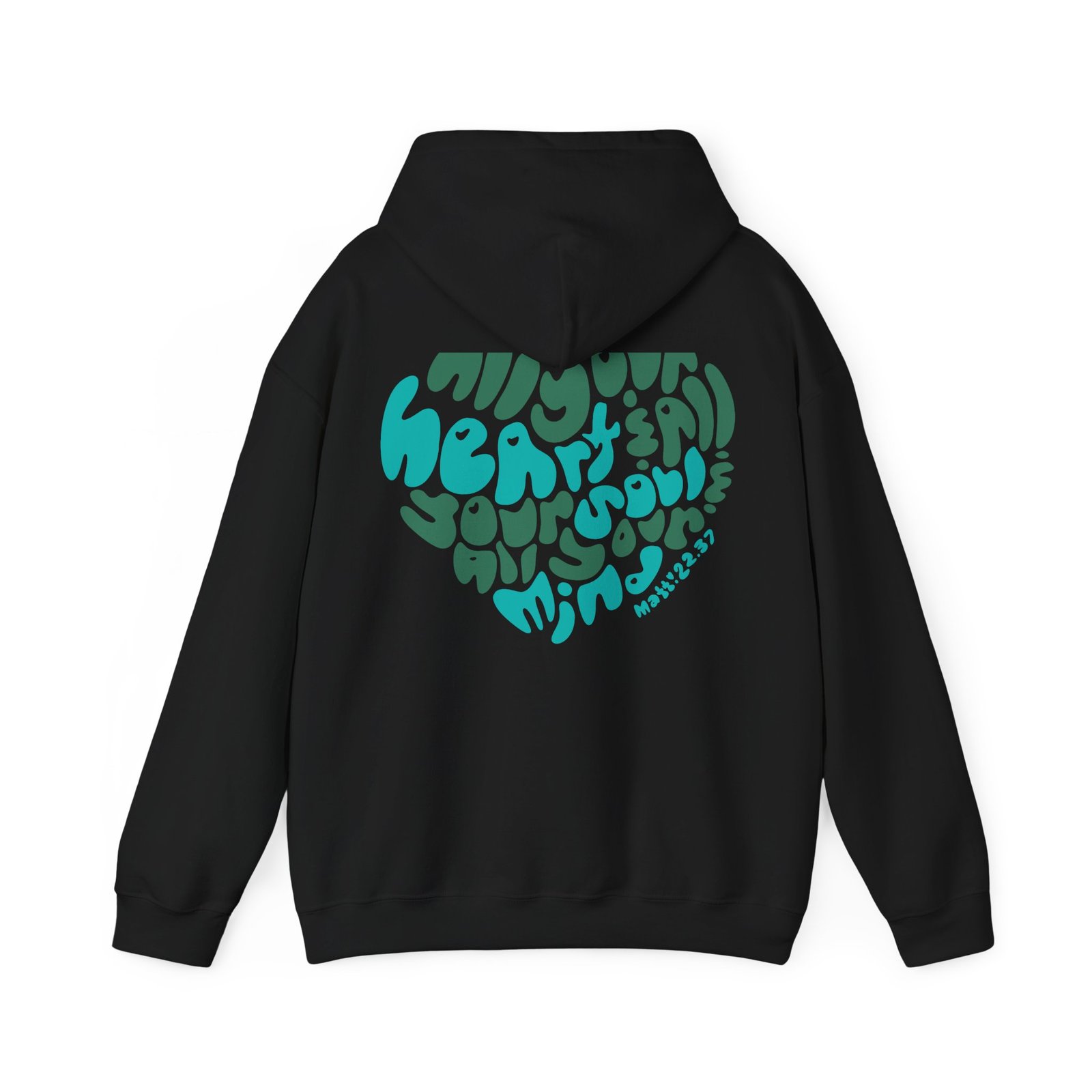 Heart Soul And Mind Pullover Hooded Sweatshirt (2-Sided) - Image 3