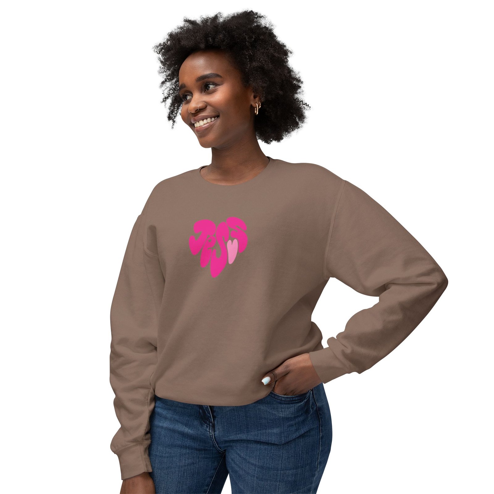 Heart Soul And Mind Unisex Lightweight Crewneck Sweatshirt - Image 12