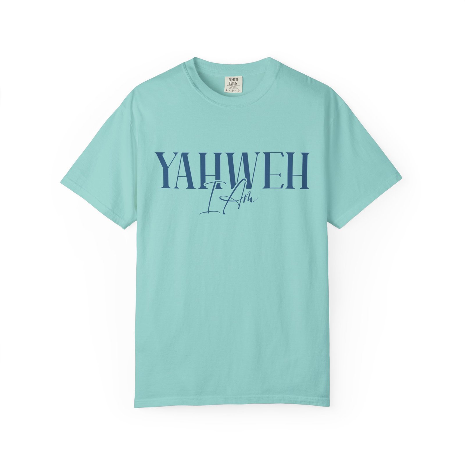 Yahweh - Unisex Garment-Dyed T-shirt - Image 6
