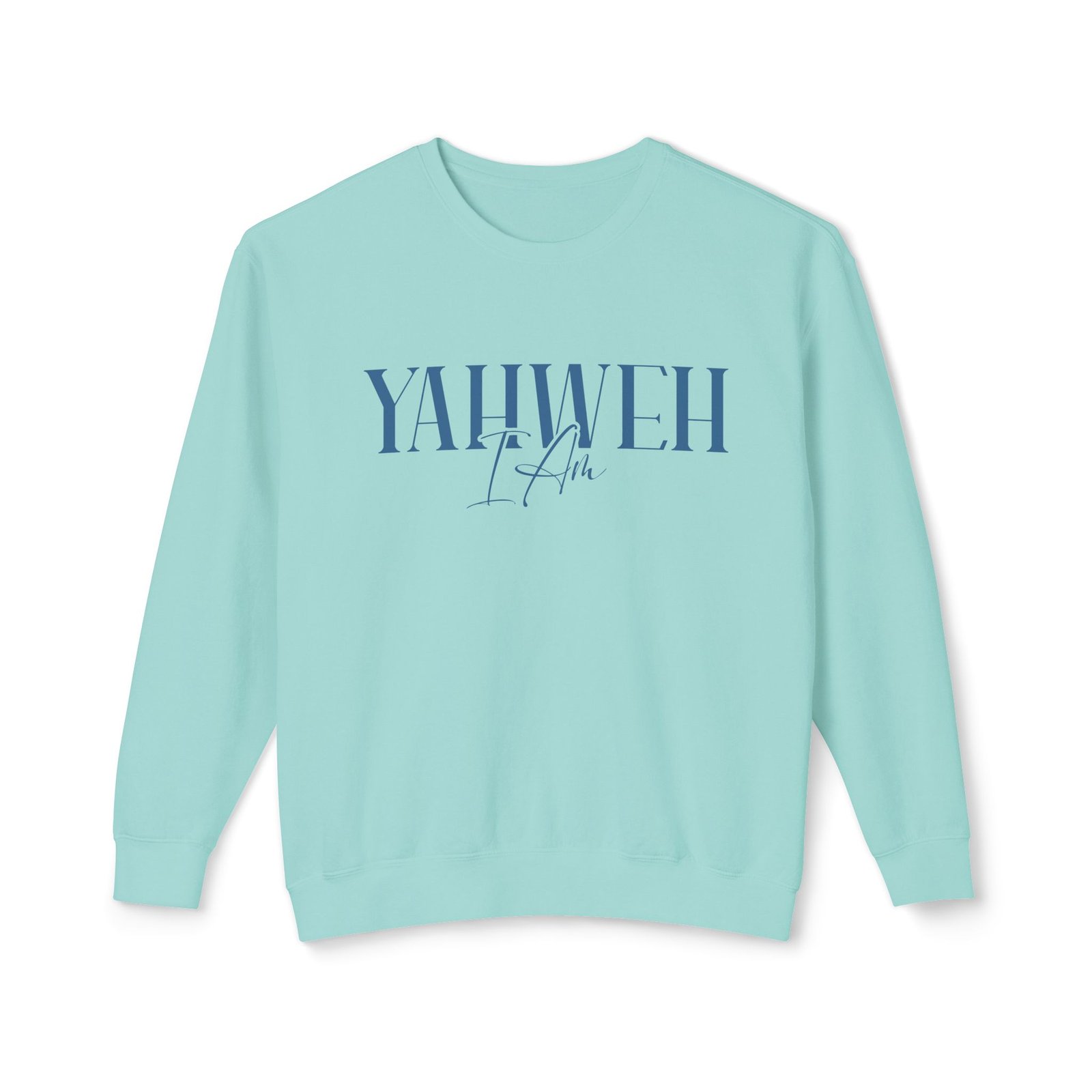 Yahweh - Unisex Lightweight Crewneck Sweatshirt - Image 6