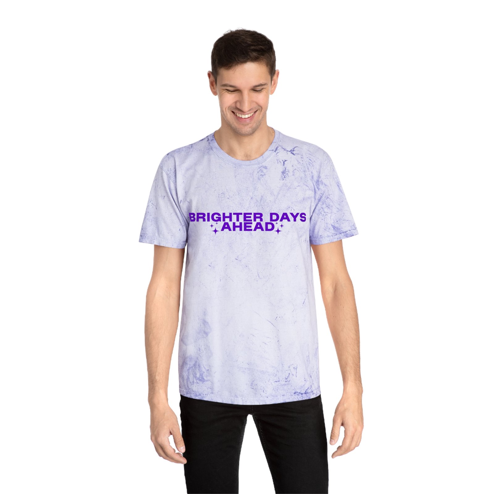 Better Days Ahead - Unisex Color Blast T-Shirt - Image 7