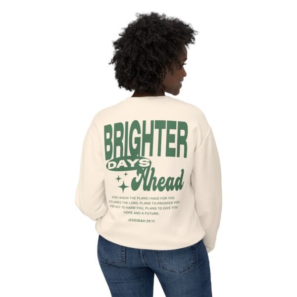 Brighter Days Ahead - Unisex Lightweight Crewneck Sweatshirt