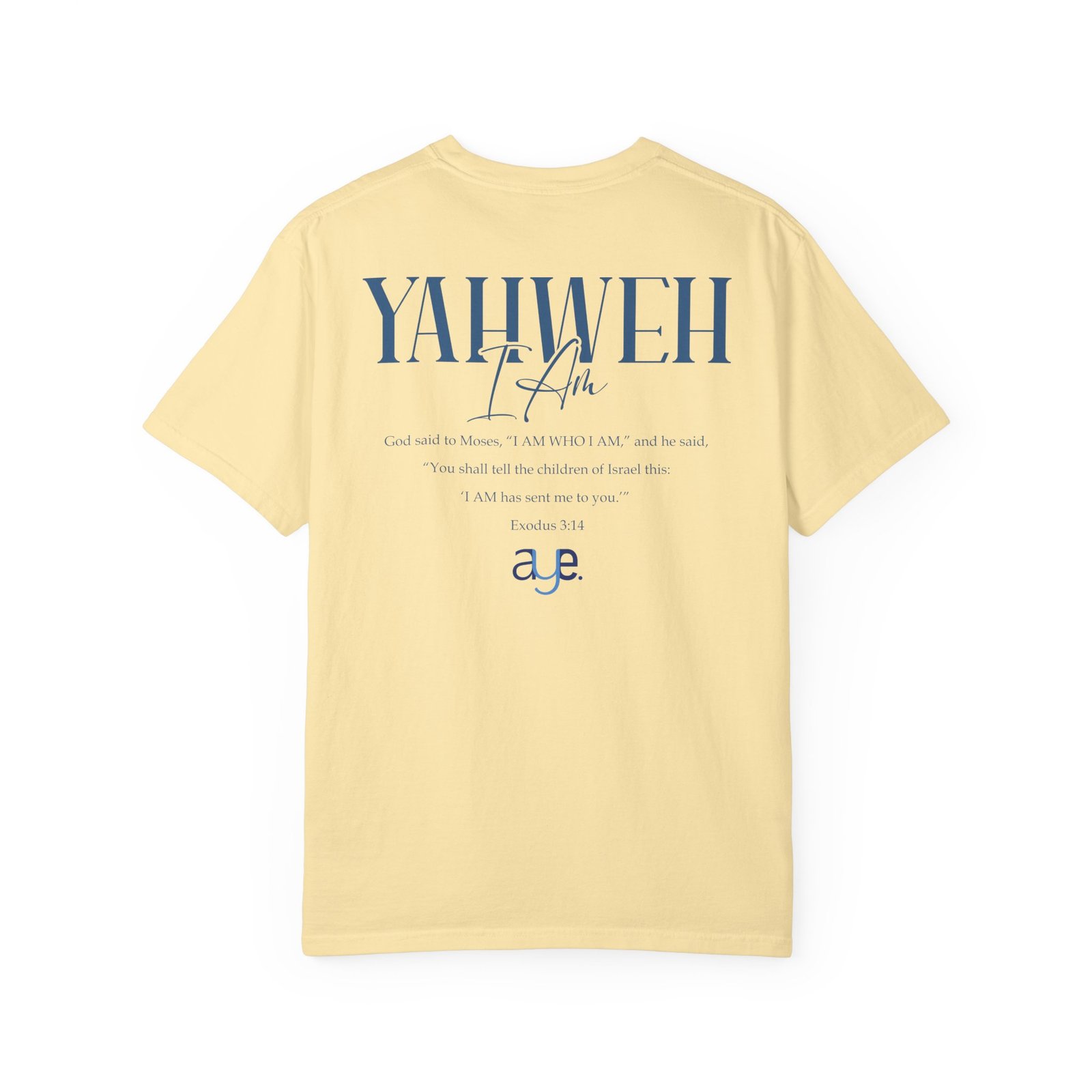 Yahweh - Unisex Garment-Dyed T-shirt - Image 5