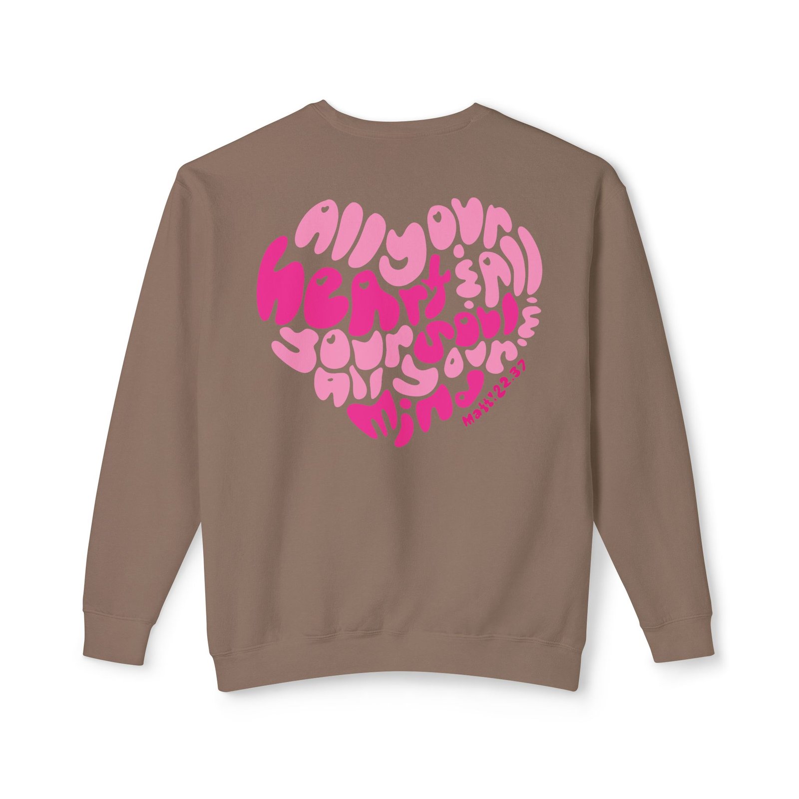 Heart Soul And Mind Unisex Lightweight Crewneck Sweatshirt - Image 11