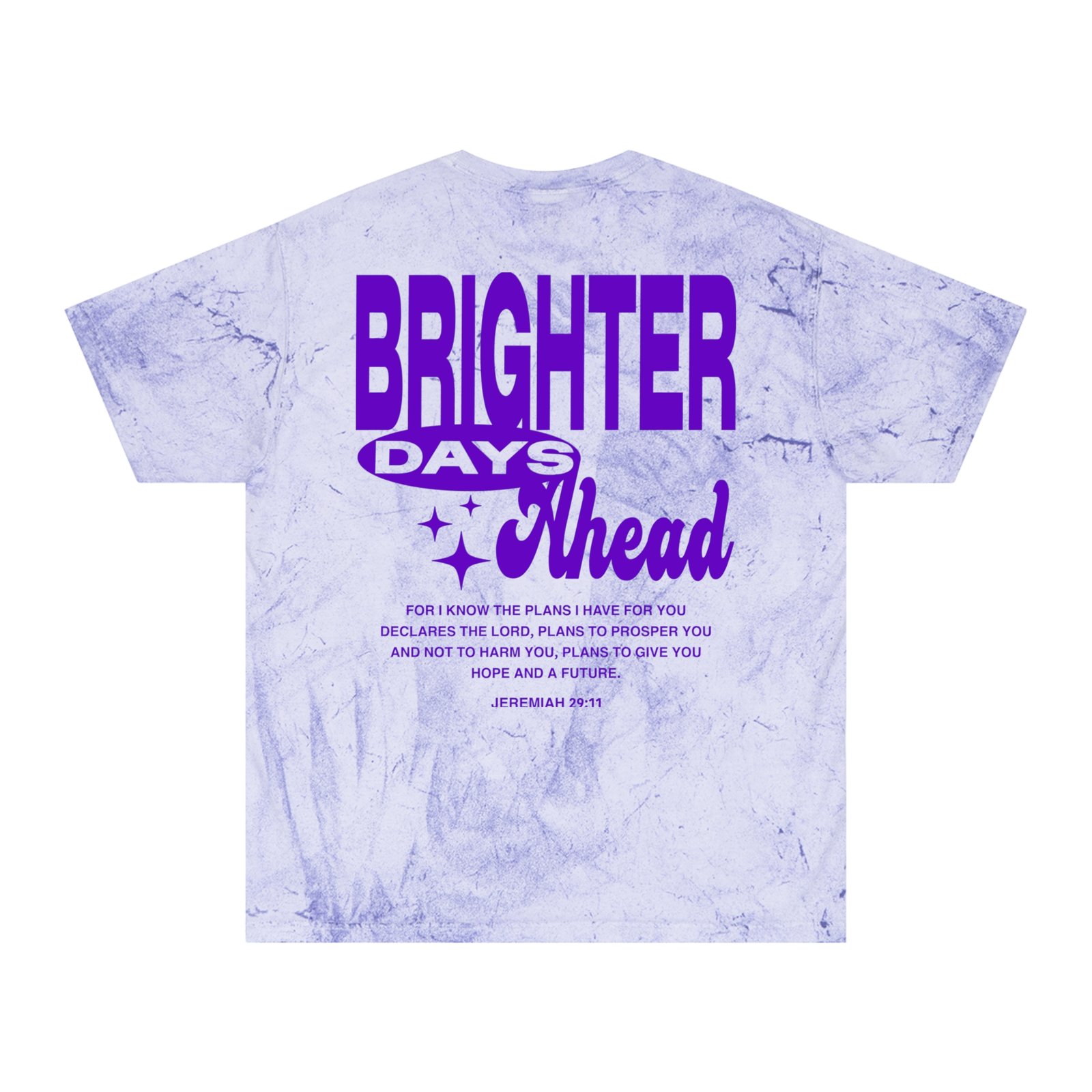 Better Days Ahead - Unisex Color Blast T-Shirt - Image 6