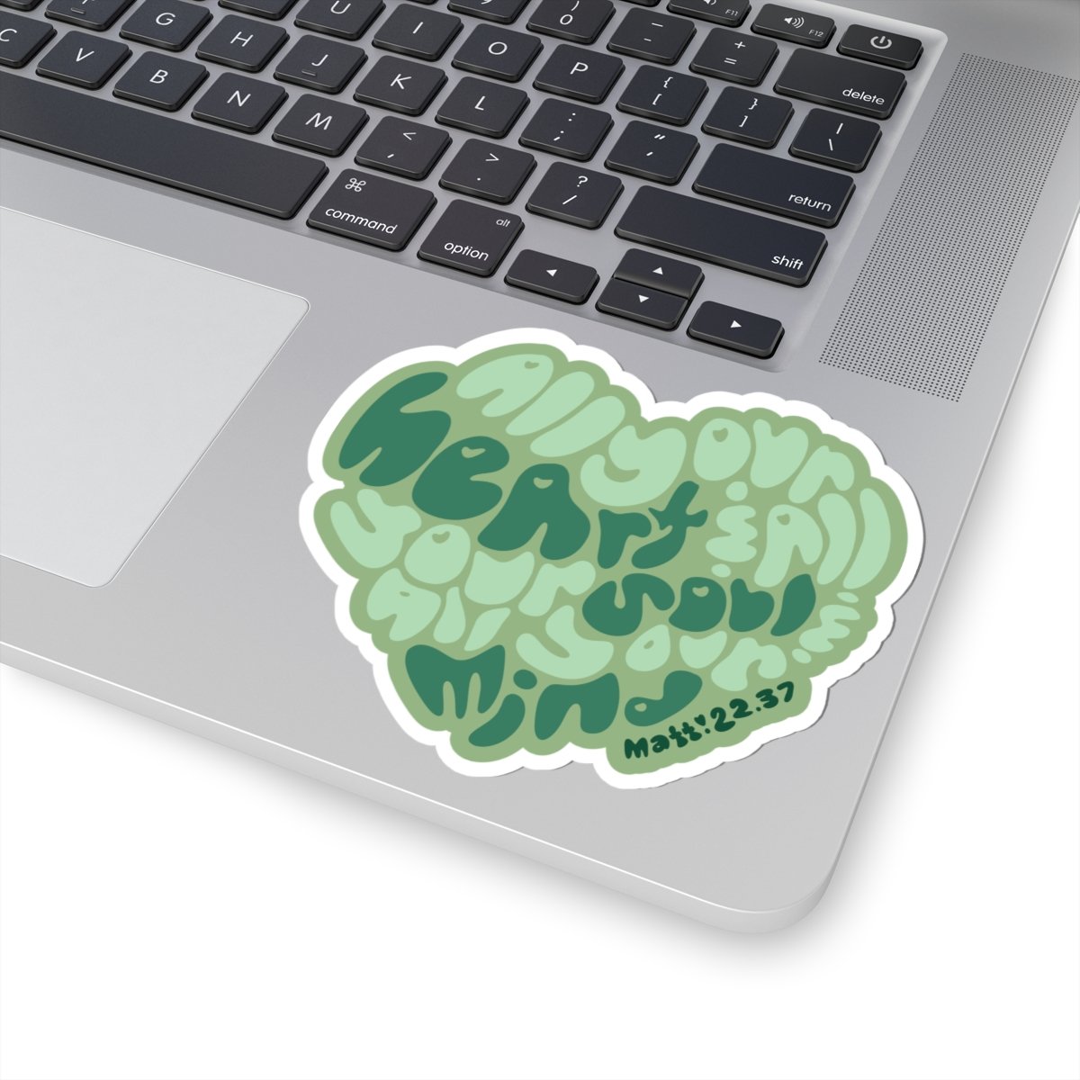 Heart Soul And Mind (Sage Green) Die Cut Stickers - Image 11