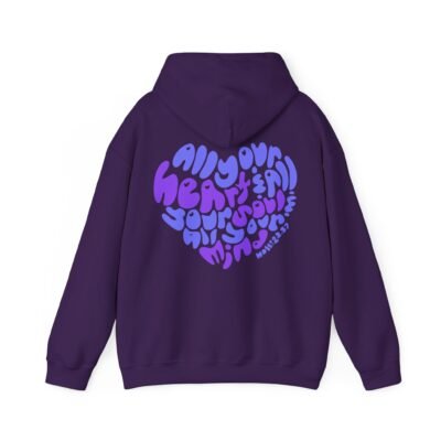 Heart Soul And Mind – Pullover Hooded Sweatshirt (2-Sided)