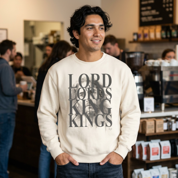 Lord Of Lords - Unisex Lightweight Crewneck Sweatshirt