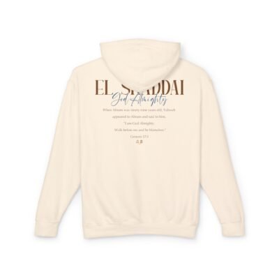 El Shaddai – Unisex Lightweight Hooded Sweatshirt