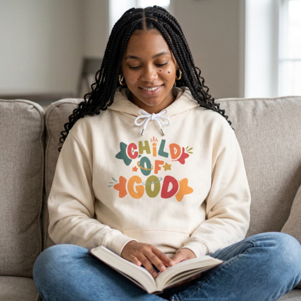 Child Of God - Unisex Lightweight Hooded Sweatshirt